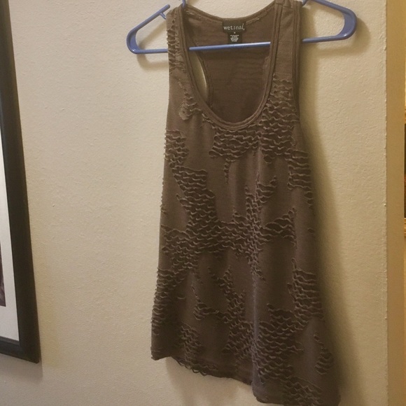 Wet Seal Rugged Racerback Tank Top - Picture 3 of 3